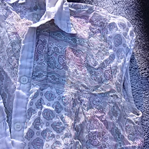 💯20+Yr Paisley&Stripes Button 👇 - Picture 3 of 8